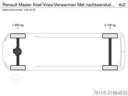 Renault Master Koel/Vries/Verwarmen Met nachtaansluitin...