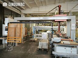 HOMAG WEEKE industrial production line for high-volume panel processing and edge-banding