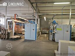 HOMAG WEEKE industrial production line for high-volume panel processing and edge-banding