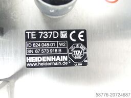 Heidenhain TE 737D Tastatur ID 824 048-01 W2 SN 67573918B - -