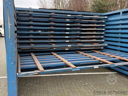 ndustriële metalen opslagkast met lades 