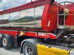 Schwarzmüller 27 m³ Alu Thermo Mulde Liftachse