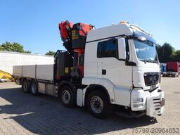 MAN 35.480 HYDRO TGS Pritsche + PK 65002 Kran 8x2-4