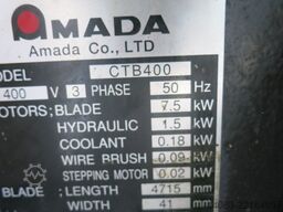 AMADA CTB 400
