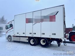 Volvo FH750 6x2 Box Truck with Full Side Opening and Ref
