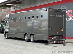 MERCEDES-BENZ Actros 2543 BÖCKMANN Pferde,-Wohnmobil *PopOut *