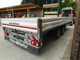 Müller-Mitteltal Tandemtieflader mit Rampen