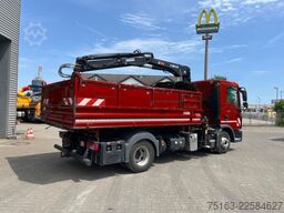 MAN TG-L 8.190.4x2 BL 2-Achs Kipper Kran Hiab 078+Gr