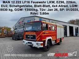 MAN 12.222 Feuerwehr-LKW LF16 4x4 Allrad Expedition