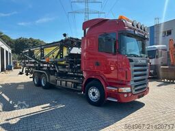SCANIA R580 Abrollkipper Flughafenstreufahrzeug 45m
