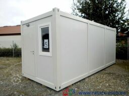  Bürocontainer L=6.056 Isoliert 80 mm mit Heizung
