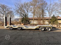 Möslein T 4 VB H1 R  neuer 4 Achs Tieflader + Radmulden