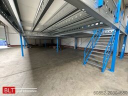 5x10m Lagerbühne , Belastung : 500kg/qm Unterkante: 3m ,ca. 50qm , Systembühne
