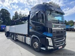 VOLVO FH 500 Baustoff LKW Mit Hiap Ladekran 177K