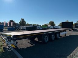 KRONE Plattform-Auflieger  mit Steckrungen - sofort v.