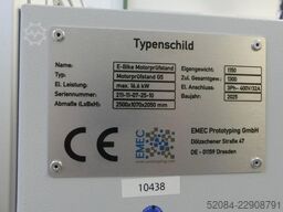 EMEC Prototyping GmbH E-Bike Motorprüfstand G5