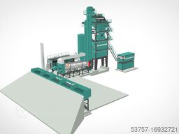 Batch type asphalt plant Batch type asphalt plant