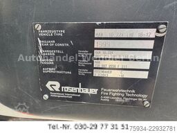 MAN 10.224 LHF 16/12 Tank 1200l Wasser + 100l Schaum