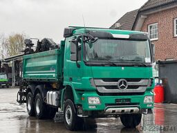 MERCEDES-BENZ Actros 3348 6x6 Kipper mit HIAB 1300RS 83