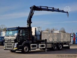 Volvo FM 370 6x2*4 - HIAB X-Hiduo 188 E-5 Crane with ...