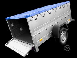 Unitrailer 200 Kipp mit Bordwandaufsatz und Plane