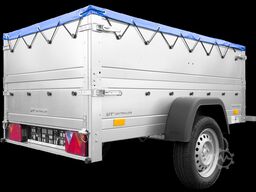 Unitrailer 200 Kipp mit Bordwandaufsatz und Plane