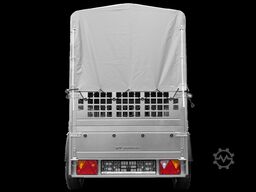 Unitrailer 200 Kipp mit Laubgitter und Hochplane