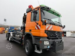 MERCEDES-BENZ Actros 2632 6x4/2 Meiller  + HMF Kran