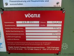 MÜLLER Doppelständerpresse SDZ 63t Viersäulenpresse (2382)