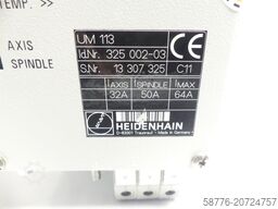 Heidenhain UM 113 ID 325 002-03 SN13307325 generalüberholt mit 3 Mon. Gewährl.