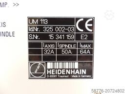 Heidenhain UM 113 . 325002-03 SN:15341159 generalüberholt mit 3 Mon. Gwl.