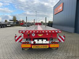 Broshuis 750cm extendable flatbed trailer / SAF + drumbr...