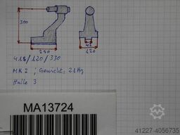 unbekannt Spitzenhöhe 300 mm