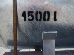  Wasserfass verzinkt 1500 Liter