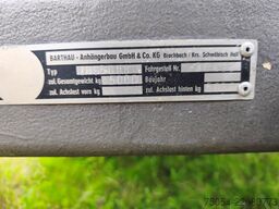 Barthau Anhänger LHS 5000 mit Auffahrrampen