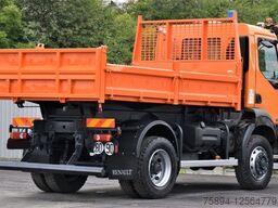 RENAULT MIDLUM 220 DCI* KIPPER 3,80m * 4x4