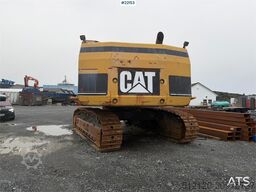CAT 365C excavator with tooth bucket