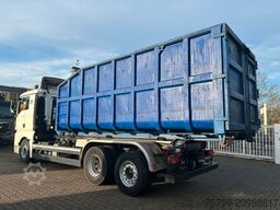 MAN 26.480 TGX Wechselsystem Abroller+Kran+Container