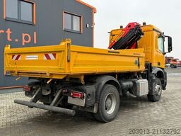 MERCEDES-BENZ AROCS 1843 4x2 Kipper Kran Palfinger PK12.501