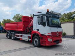 MERCEDES-BENZ Arocs 2532 6x2 Kipper Bordmatik KRAN Abrollkippe