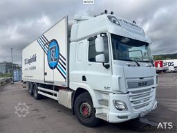 DAF CF440 6x2 Box truck with refrigerator/freezer unit