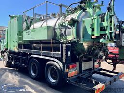 DAF AS85XC Inox tank ADR, Euro 2, Reduction axle