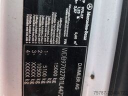 MERCEDES-BENZ 1524 BDF mit Klima, Ladebordwand, 2 x Bett
