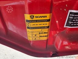 SCANIA G410 Volumen, Edscha, Hubdach+Tandemhänger