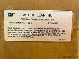 Caterpillar G3520 - 2150 kVA Used Gas Generator - DPX-12669