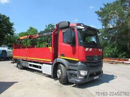 MERCEDES-BENZ Antos 1830 L Pritsche Heckkran Funk