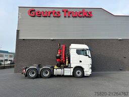 MAN TGX 33.510 6X4 TREKKER-BAKWAGEN COMBI + FASSI F...