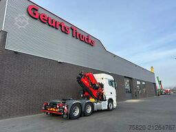 MAN TGX 33.510 6X4 TREKKER-BAKWAGEN COMBI + FASSI F...