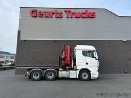 MAN TGX 33.510 6X4 TREKKER-BAKWAGEN COMBI + FASSI F...