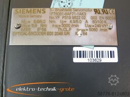 Siemens 1FT6081-8AF71-1AK3 Servomotor   -  mit 12 Monaten Gewährleistung! -